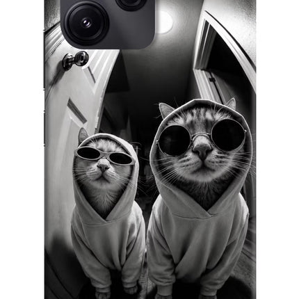 Hood Cats Redmi 12 5G Hard Case Back Cover by Casekaro