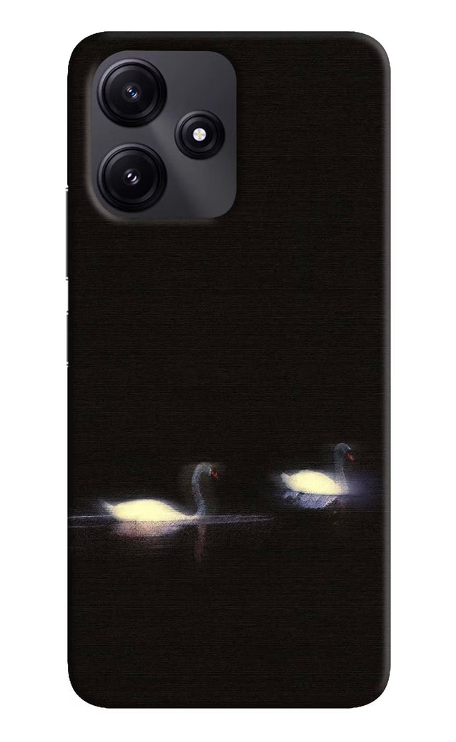 Silent Swans Redmi 12 5G Hard Case Back Cover by Casekaro