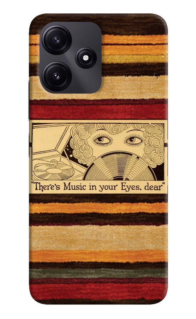 Vinyl Stripes Redmi 12 5G Hard Case Back Cover by Casekaro
