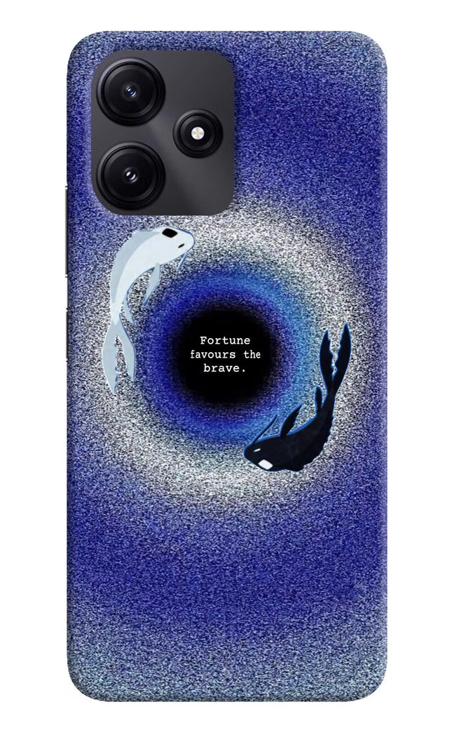 Dark Koi Redmi 12 5G Hard Case Back Cover by Casekaro