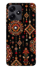 Boho Noir Redmi 12 5G Hard Case Back Cover by Casekaro