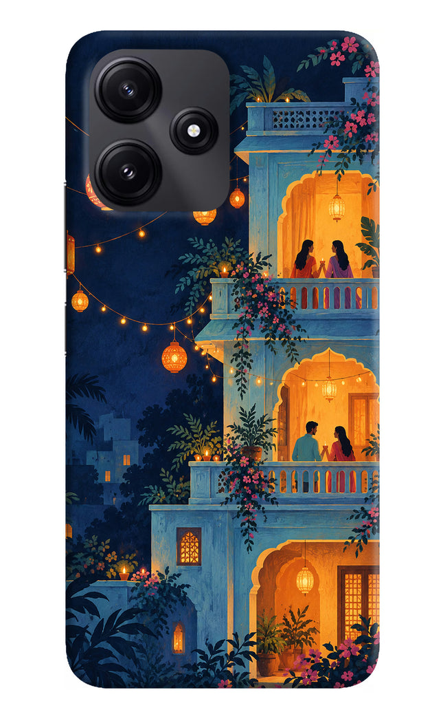 Balcony Glow Redmi 12 5G Hard Case Back Cover by Casekaro