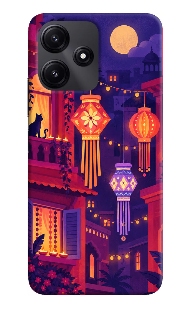 Lantern Lane Redmi 12 5G Hard Case Back Cover by Casekaro
