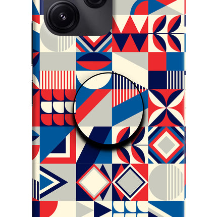 Colorful Pattern Redmi 12 5G Pop Case by Casekaro