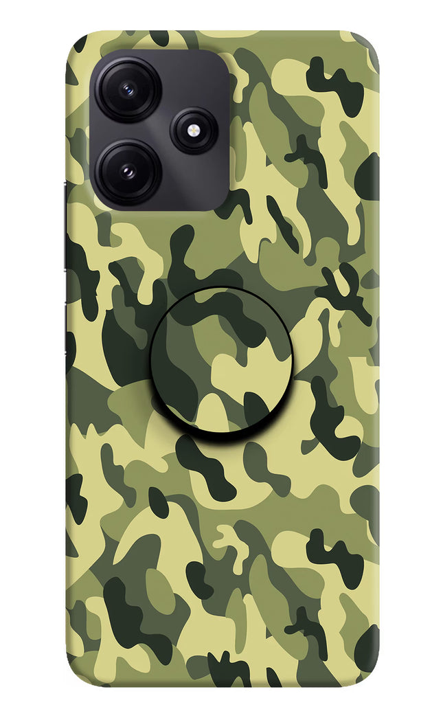 Camouflage Redmi 12 5G Pop Case by Casekaro