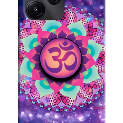 Om Purple Redmi 12 5G Pop Case by Casekaro