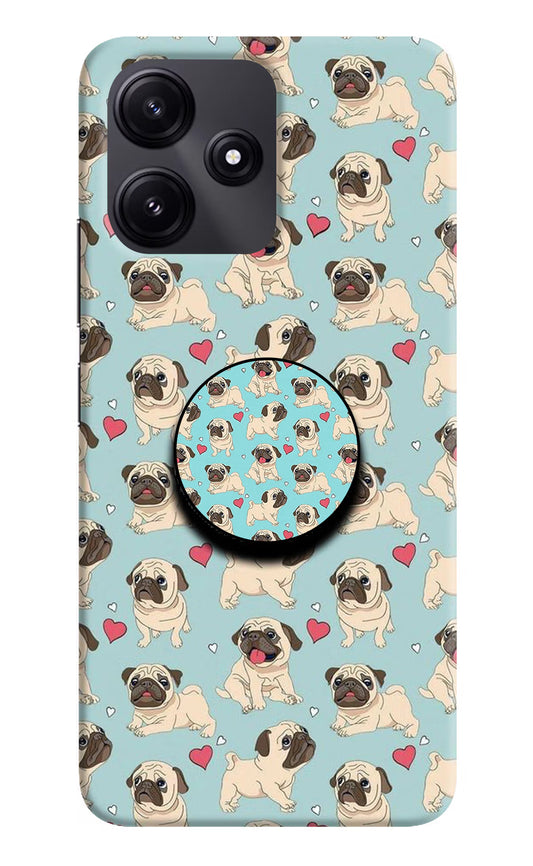 Pug Dog Redmi 12 5G Pop Case by Casekaro