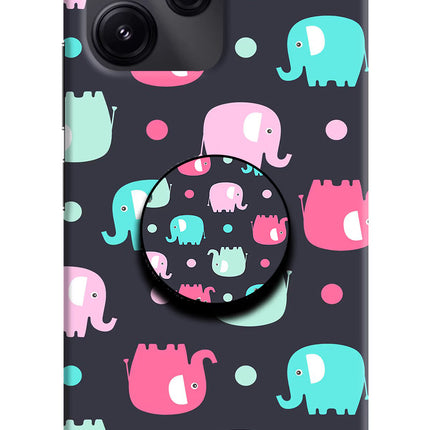Baby Elephants Redmi 12 5G Pop Case by Casekaro