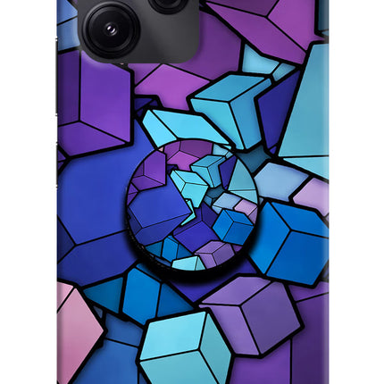Cubic Abstract Redmi 12 5G Pop Case by Casekaro