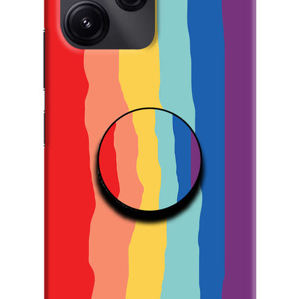 Rainbow Redmi 12 5G Pop Case by Casekaro