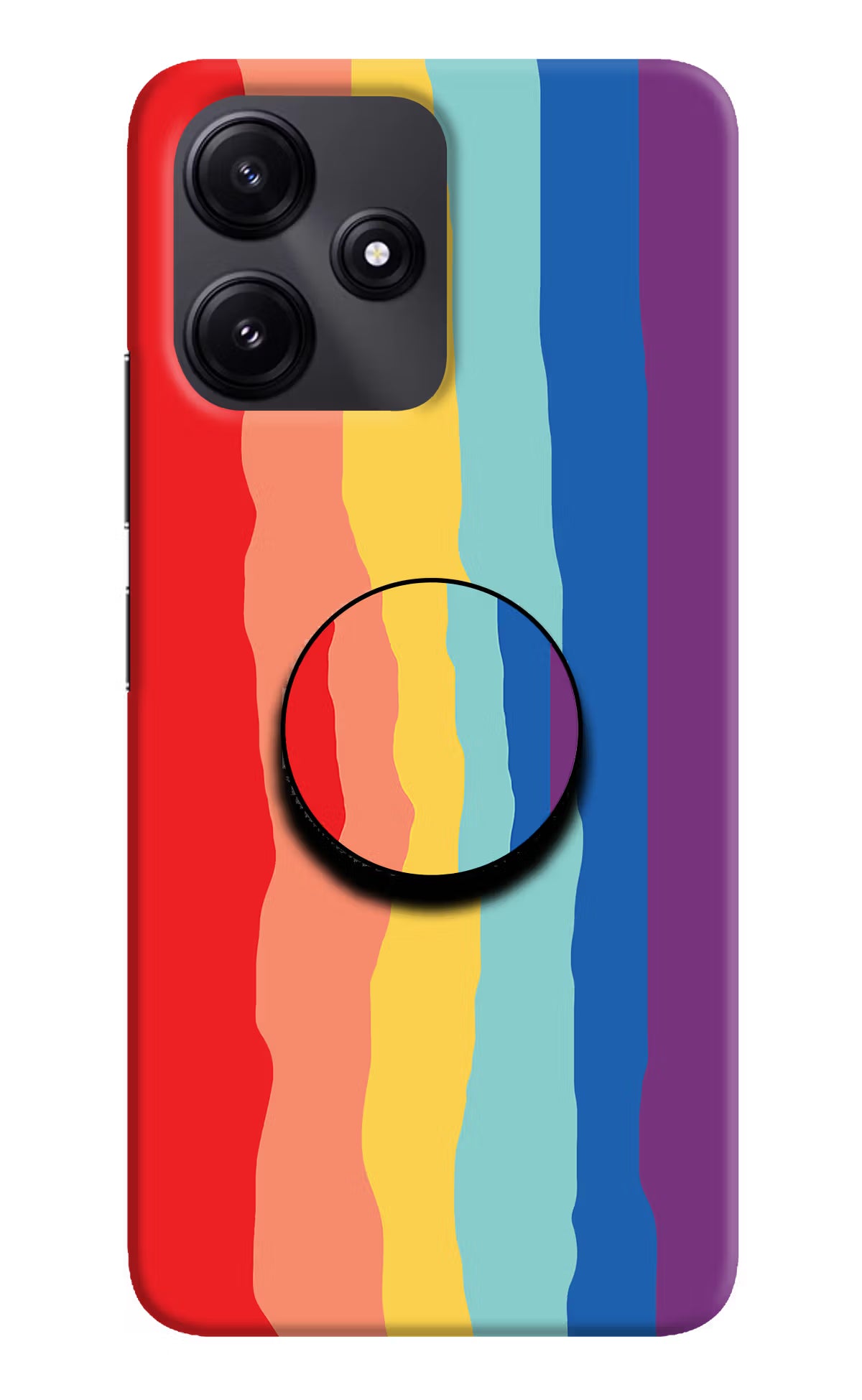 Rainbow Redmi 12 5G Pop Case by Casekaro