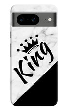 King Google Pixel 8 Hard Case Back Cover by Casekaro