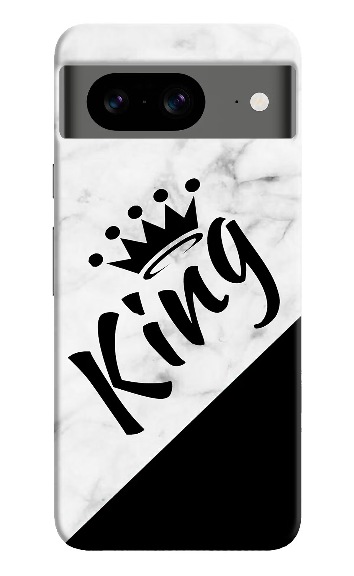 King Google Pixel 8 Hard Case Back Cover by Casekaro