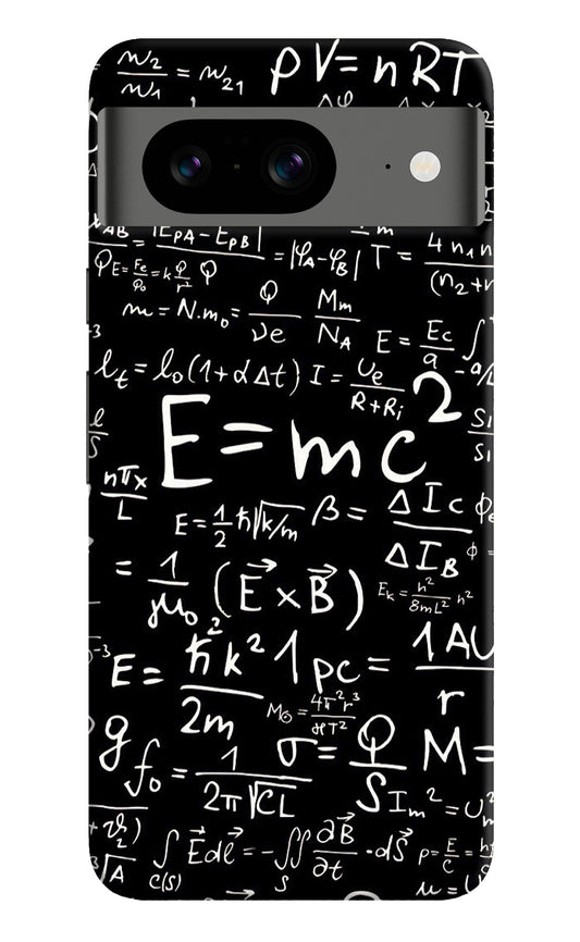 Physics Formula Google Pixel 8 Back Cover