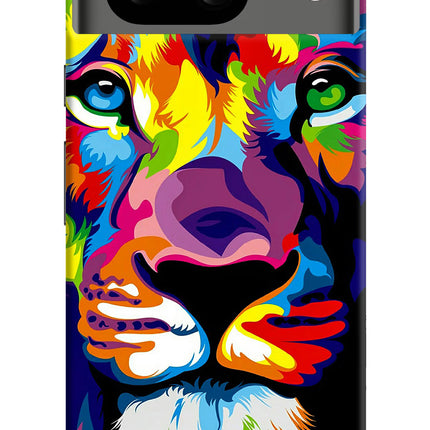 Lion Google Pixel 8 Hard Case Back Cover by Casekaro