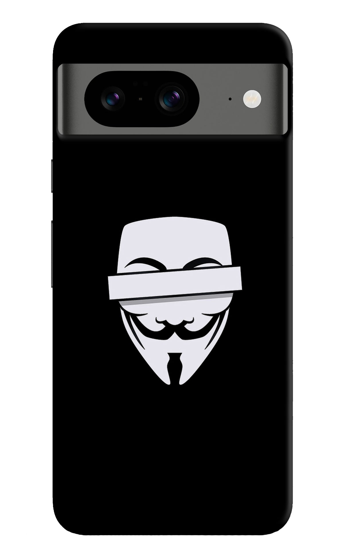 Anonymous Face Google Pixel 8 Back Cover