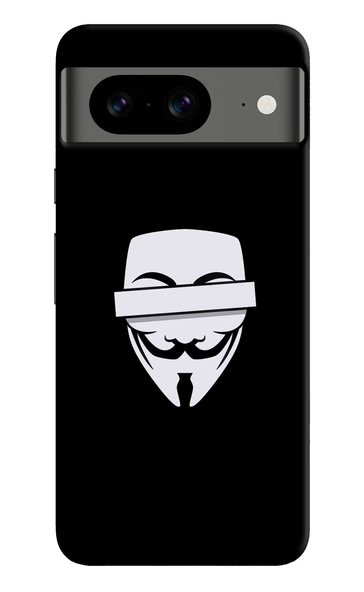 Anonymous Face Google Pixel 8 Hard Case Back Cover by Casekaro