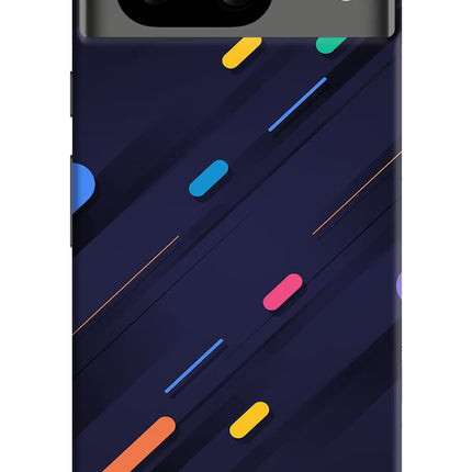 Abstract Design Google Pixel 8 Hard Case Back Cover by Casekaro
