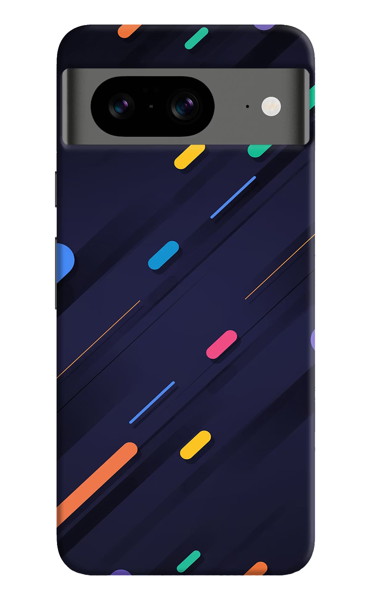 Abstract Design Google Pixel 8 Hard Case Back Cover by Casekaro