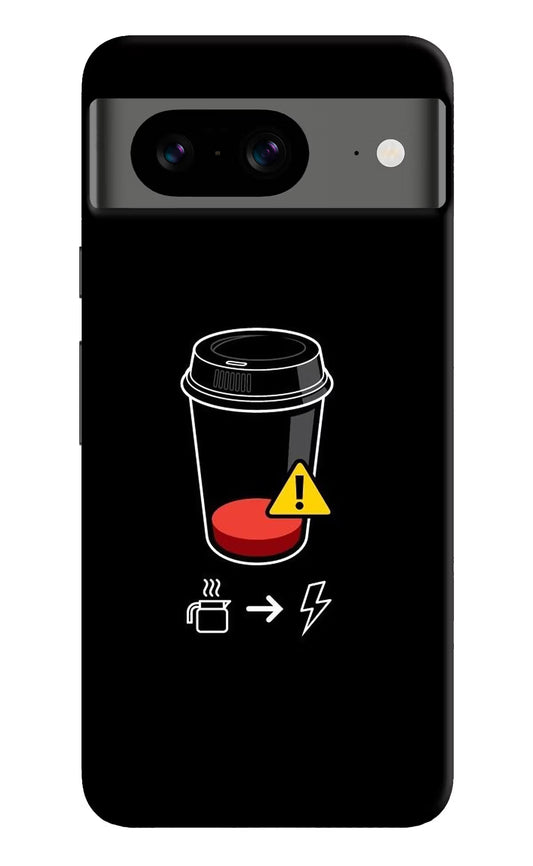 Coffee Google Pixel 8 Hard Case Back Cover by Casekaro