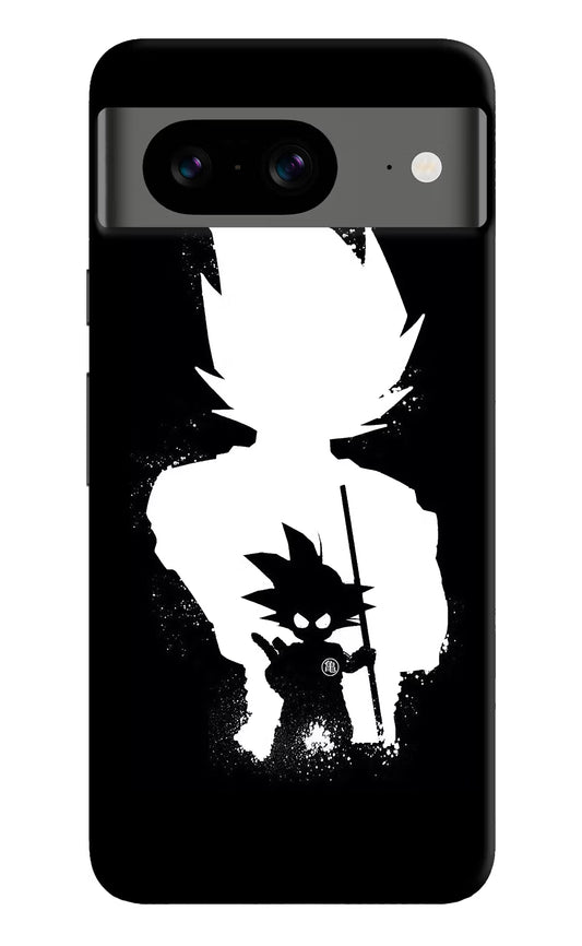 Goku Shadow Google Pixel 8 Hard Case Back Cover by Casekaro
