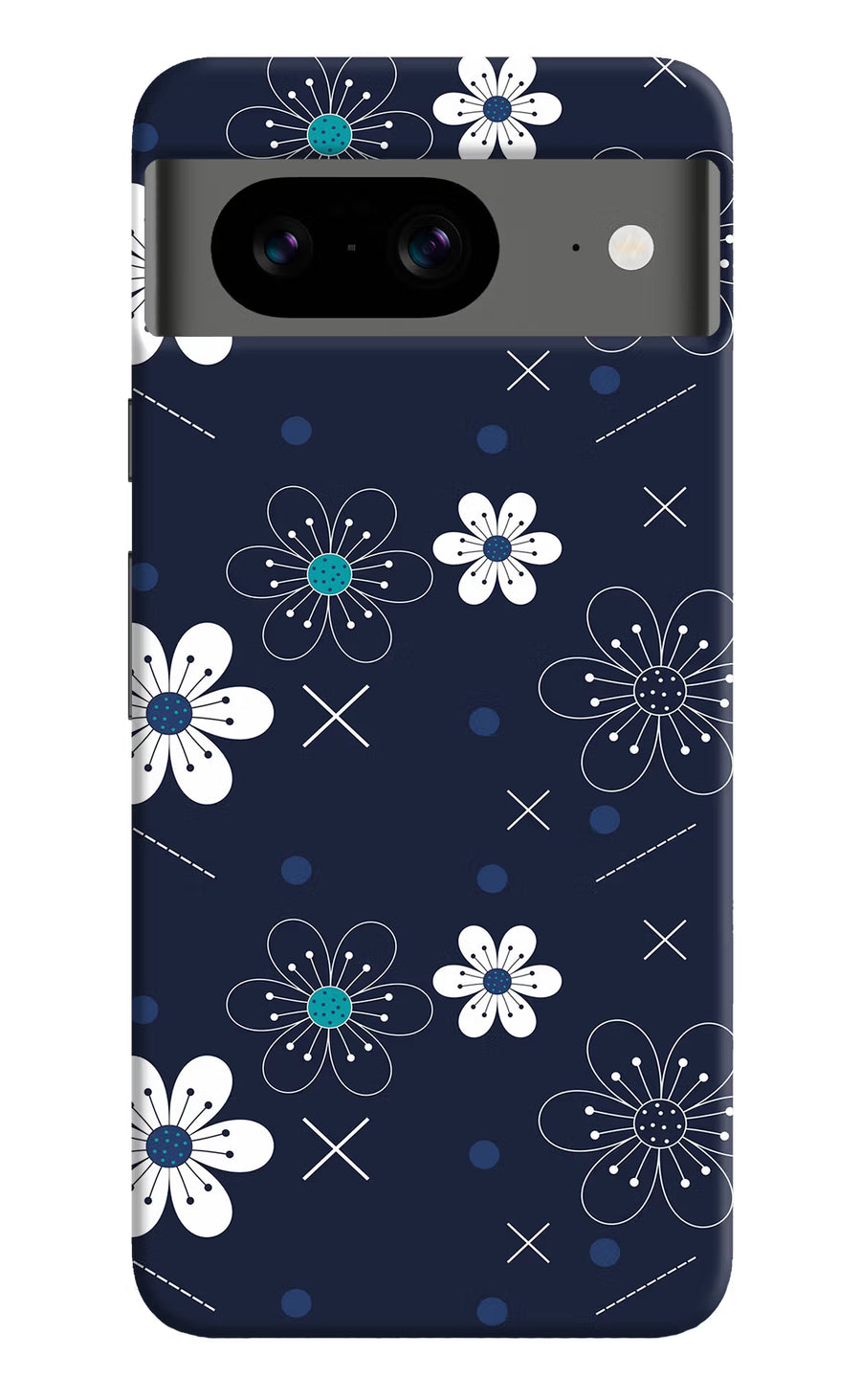 Flowers Google Pixel 8 Back Cover, Hard case