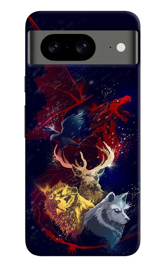 Game Of Thrones Google Pixel 8 Hard Case Back Cover by Casekaro