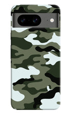 Camouflage Google Pixel 8 Hard Case Back Cover by Casekaro