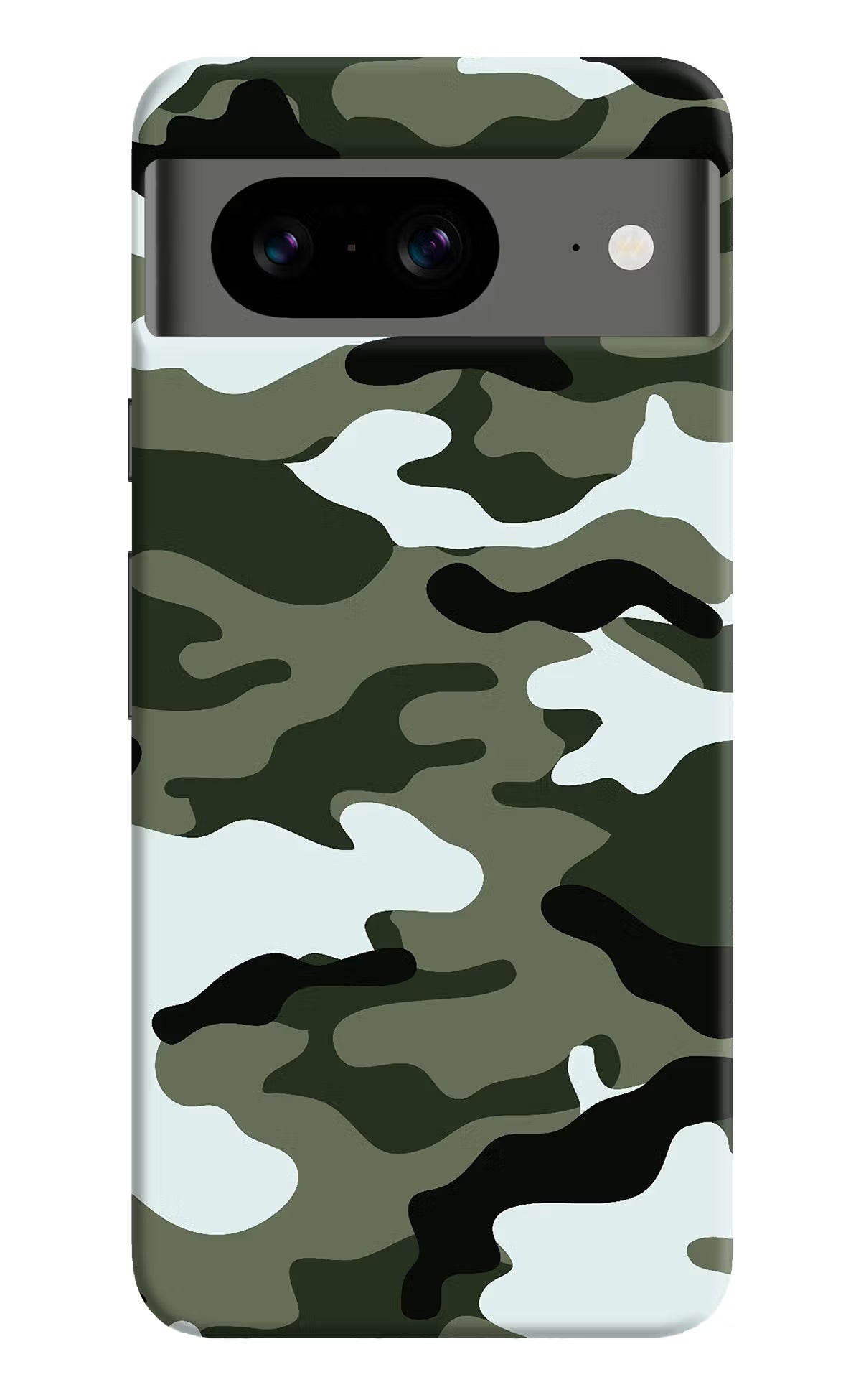 Camouflage Google Pixel 8 Hard Case Back Cover by Casekaro