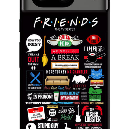 FRIENDS Google Pixel 8 Hard Case Back Cover by Casekaro