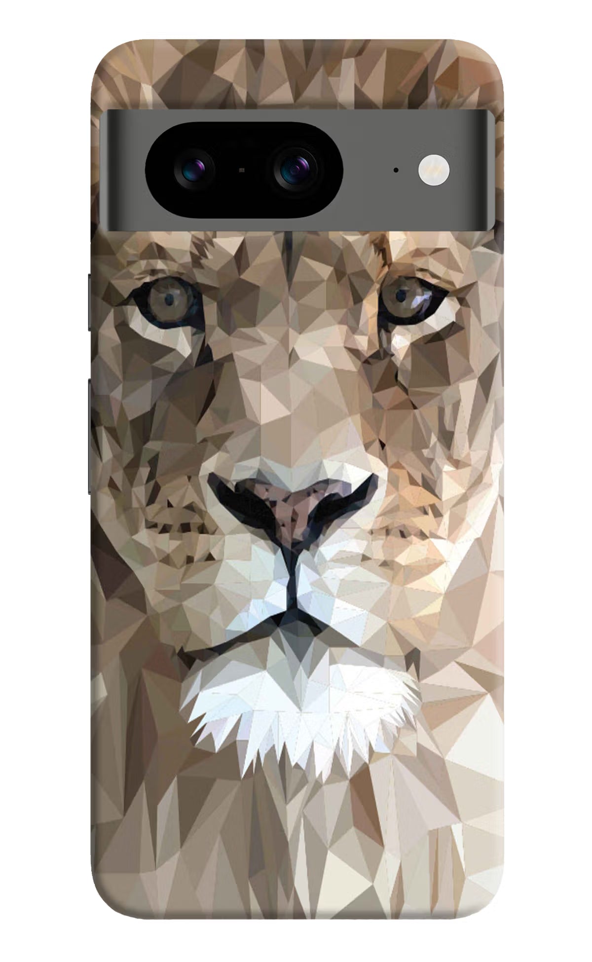 Lion Art Google Pixel 8 Hard Case Back Cover by Casekaro