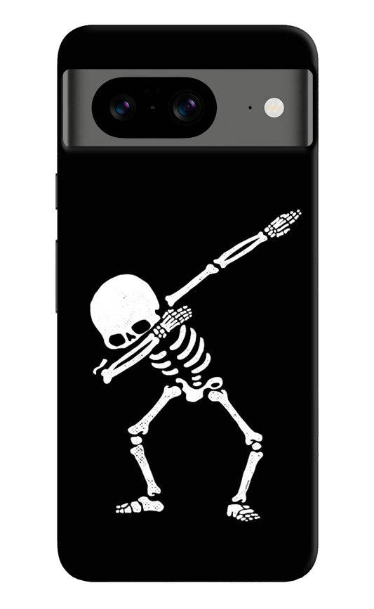 Dabbing Skeleton Art Google Pixel 8 Back Cover