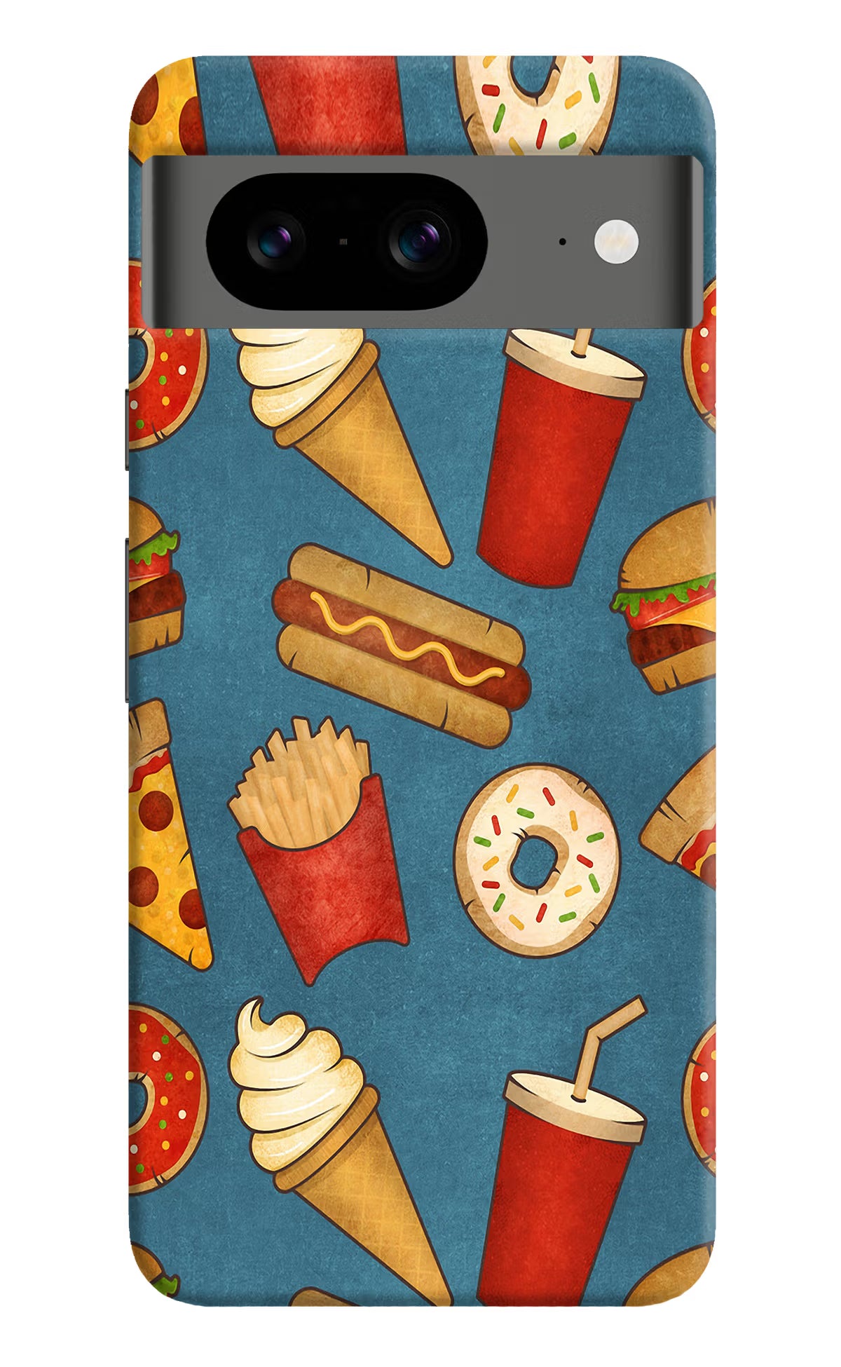 Foodie Google Pixel 8 Hard Case Back Cover by Casekaro