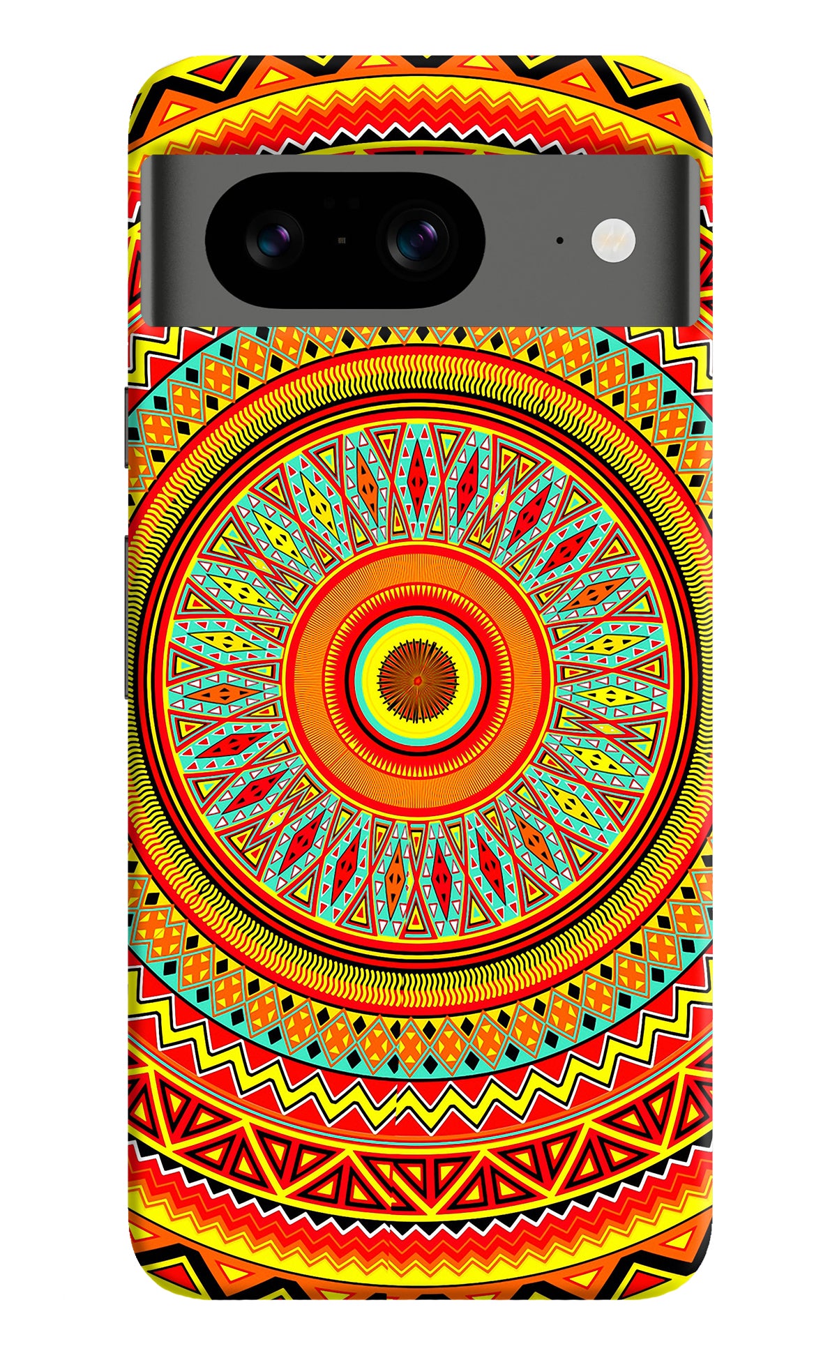 Mandala Pattern Google Pixel 8 Back Cover