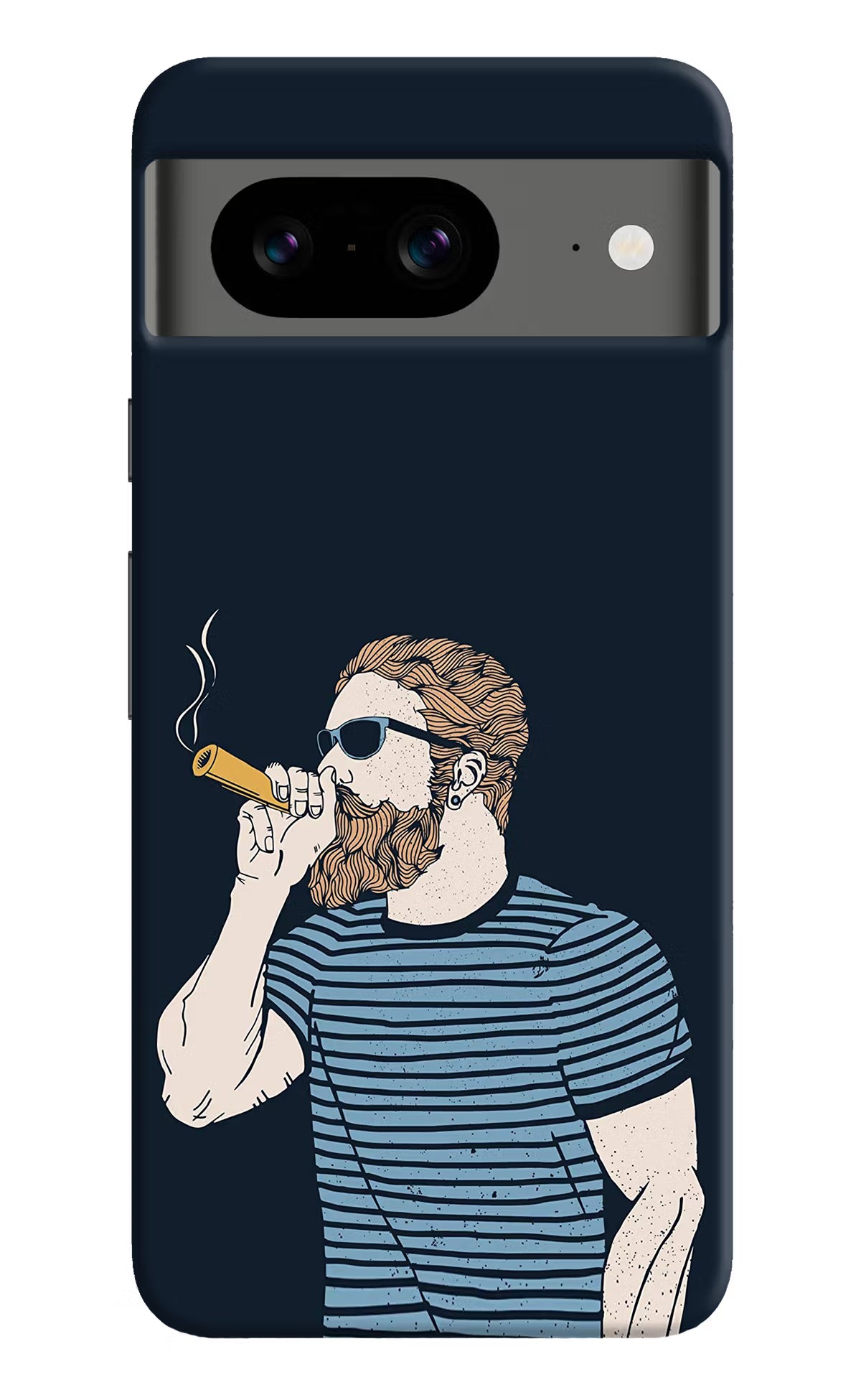Smoking Google Pixel 8 Hard Case Back Cover by Casekaro