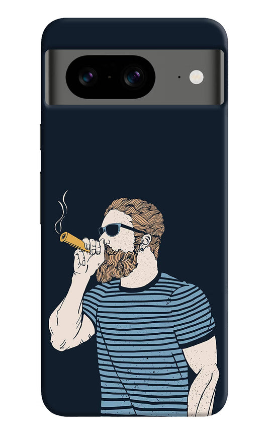 Smoking Google Pixel 8 Hard Case Back Cover by Casekaro