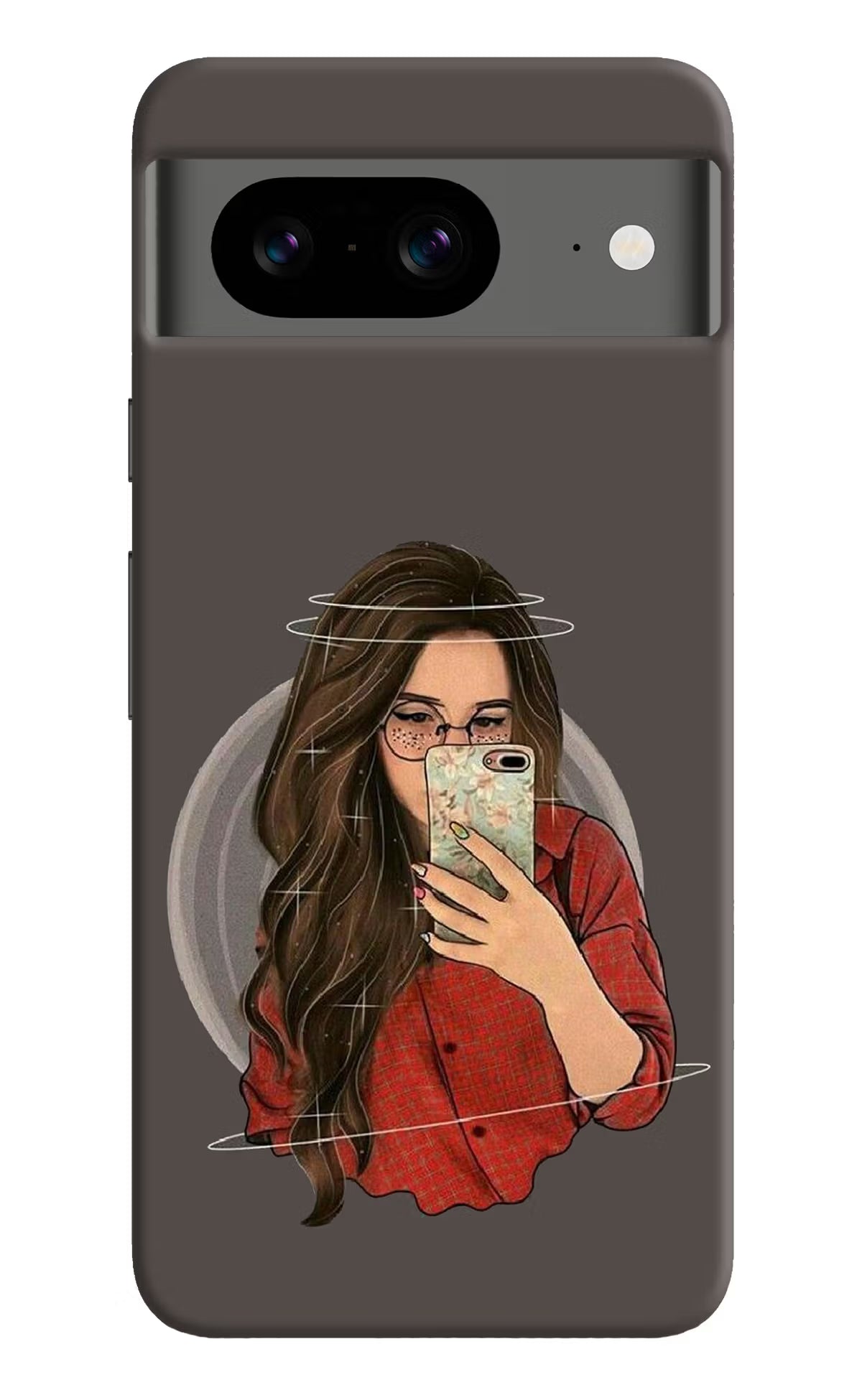 Selfie Queen Google Pixel 8 Hard Case Back Cover by Casekaro