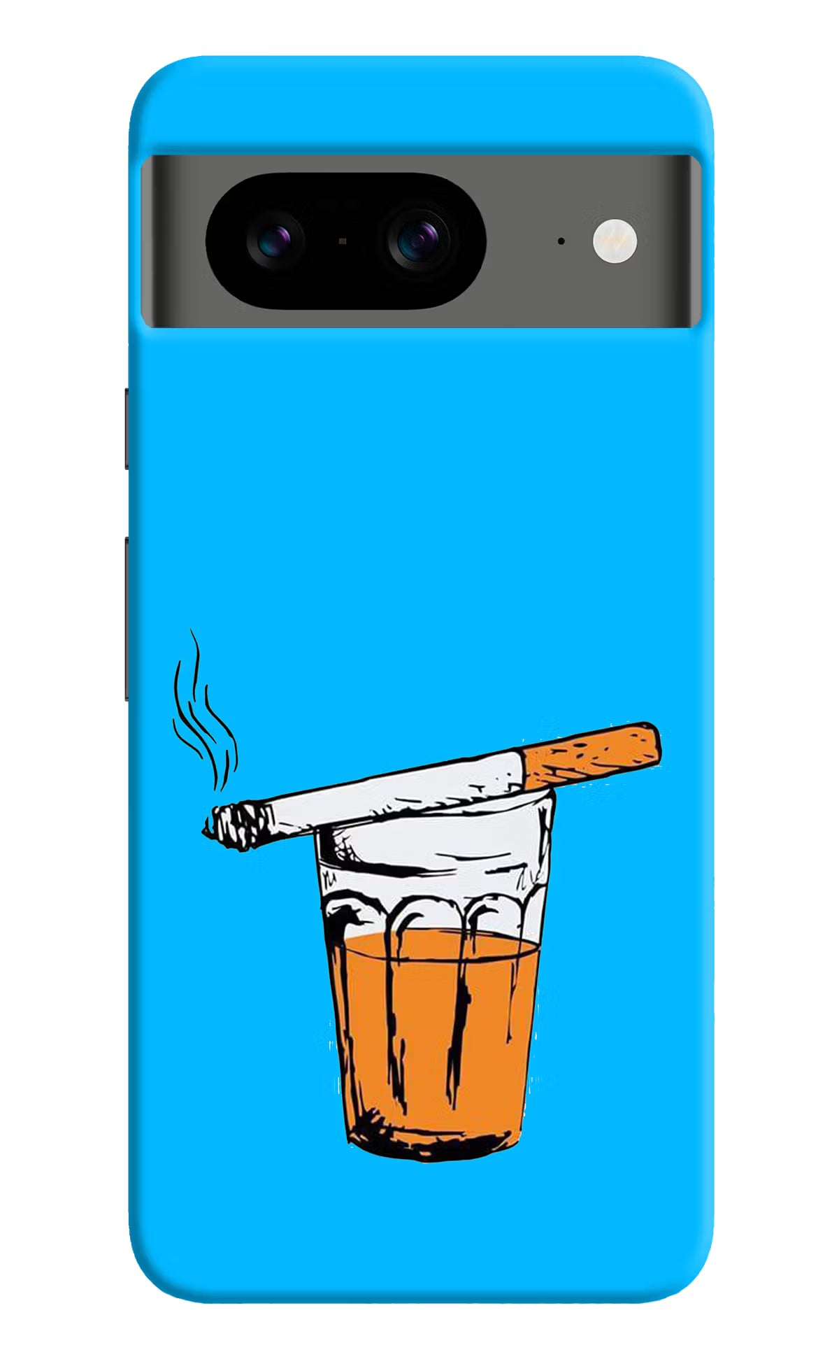 Chai Sutta Google Pixel 8 Hard Case Back Cover by Casekaro