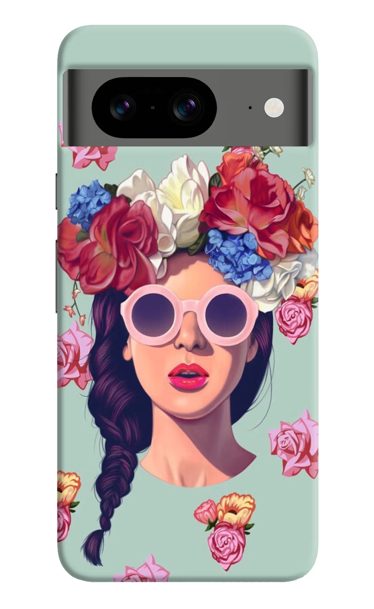 Pretty Girl Google Pixel 8 Hard Case Back Cover by Casekaro