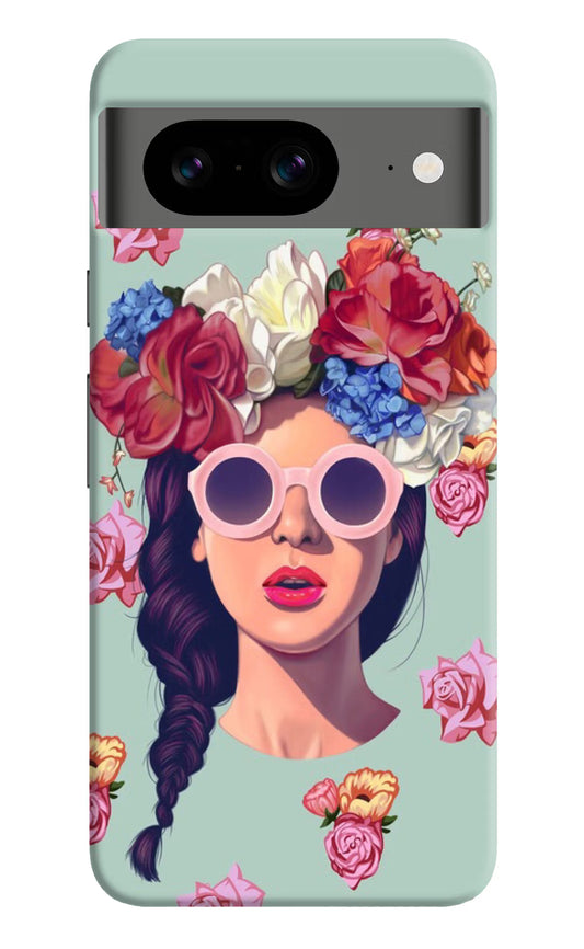 Pretty Girl Google Pixel 8 Hard Case Back Cover by Casekaro