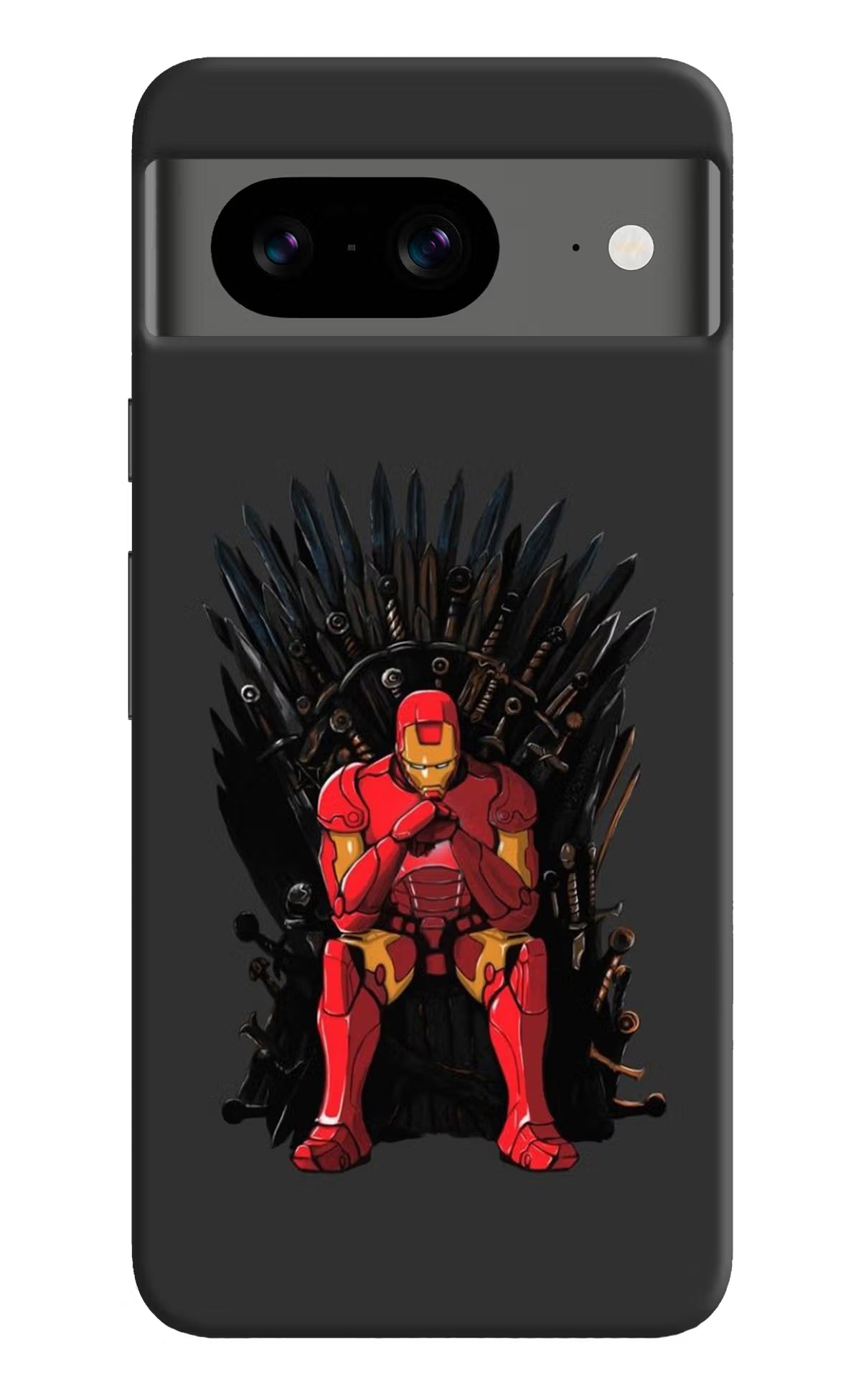 Ironman Throne Google Pixel 8 Hard Case Back Cover by Casekaro