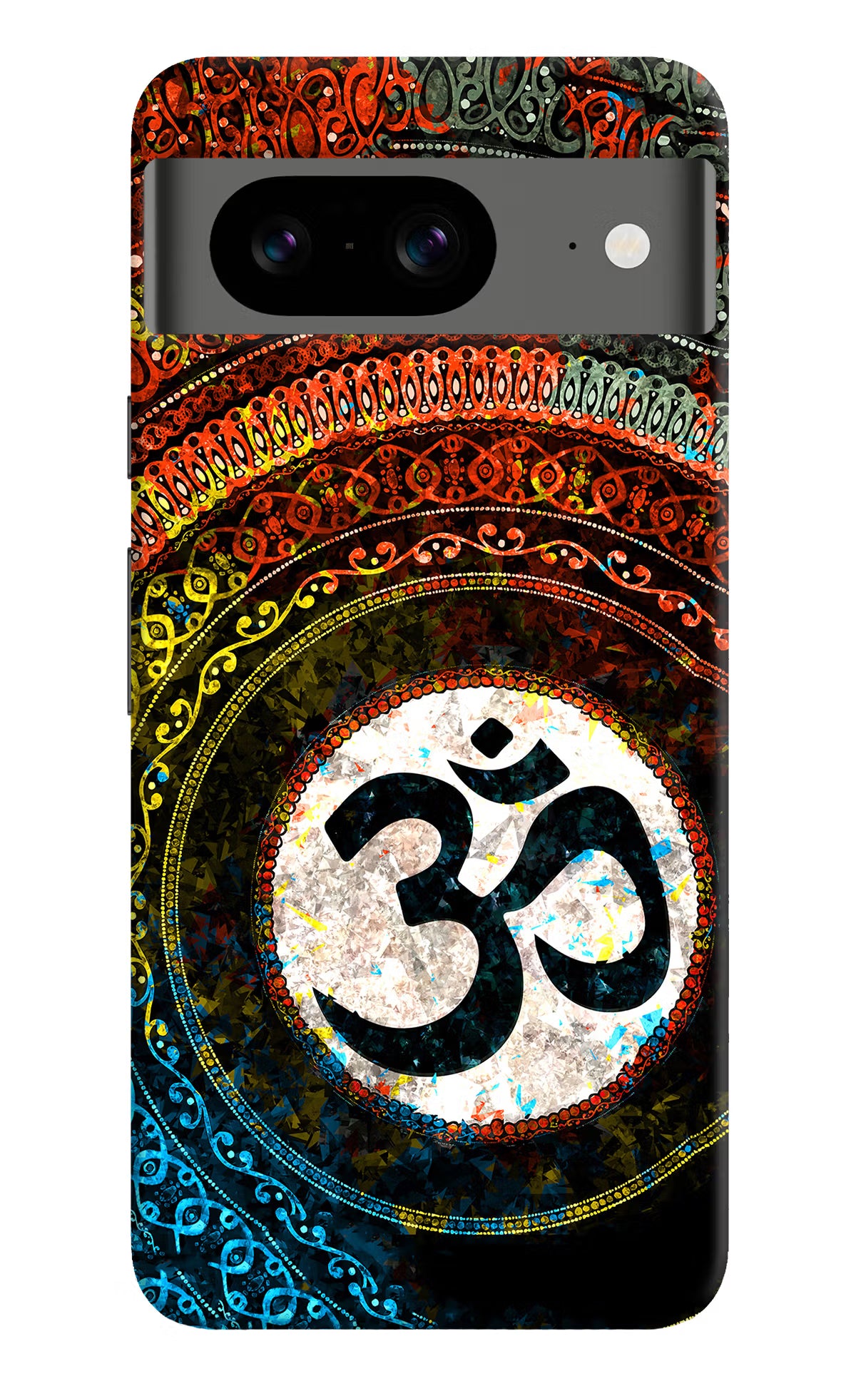 Om Cultural Google Pixel 8 Hard Case Back Cover by Casekaro