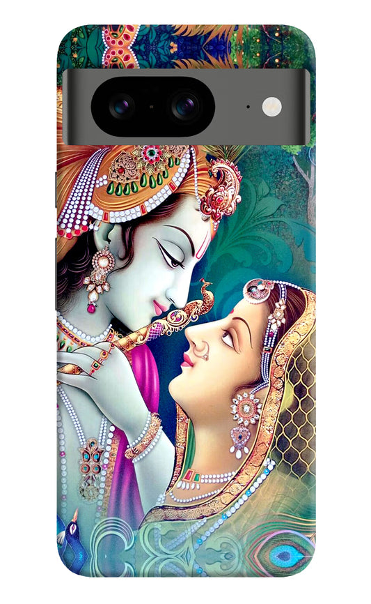 Lord Radha Krishna Google Pixel 8 Hard Case Back Cover by Casekaro