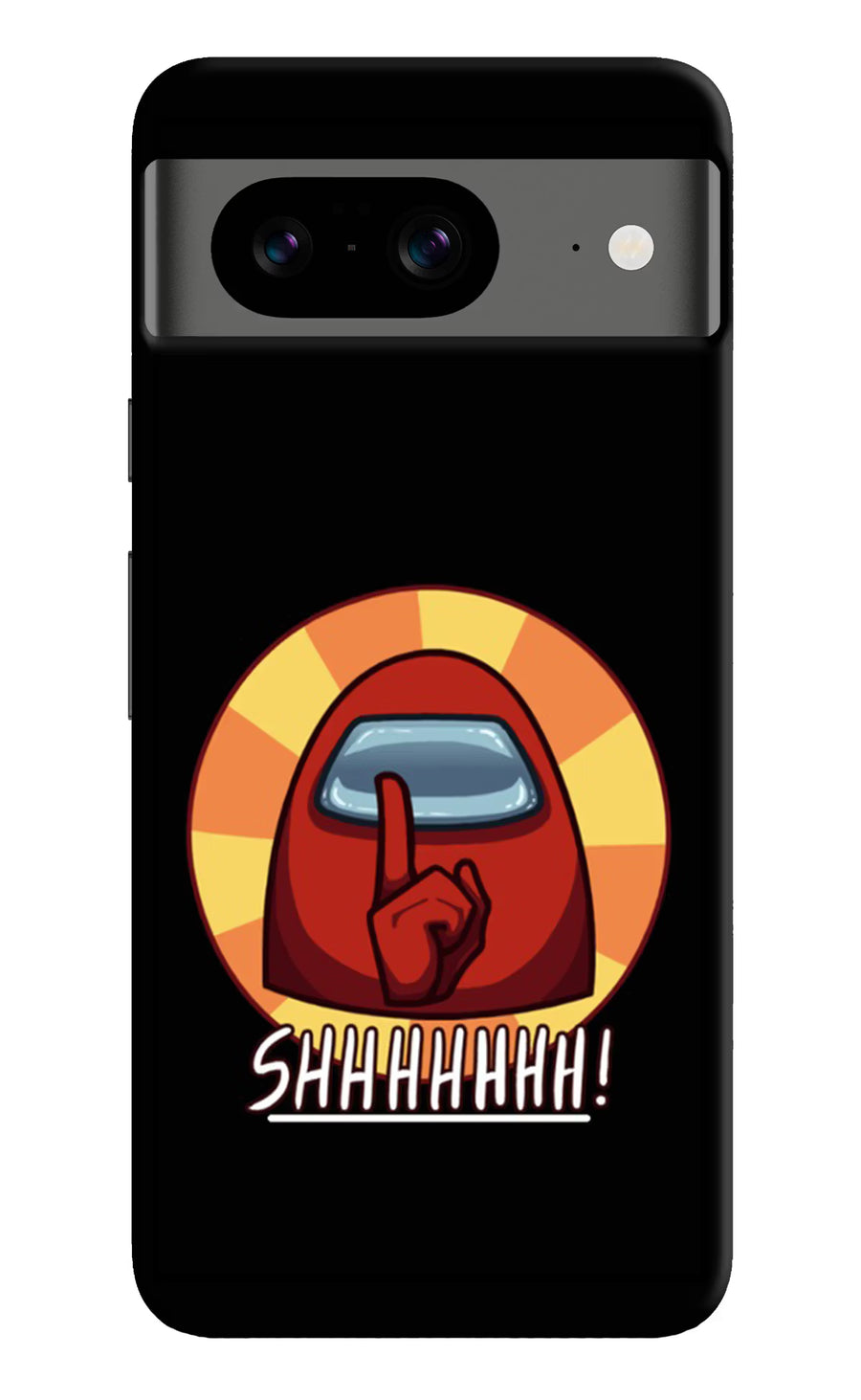 Among Us Shhh! Google Pixel 8 Back Cover, Hard case