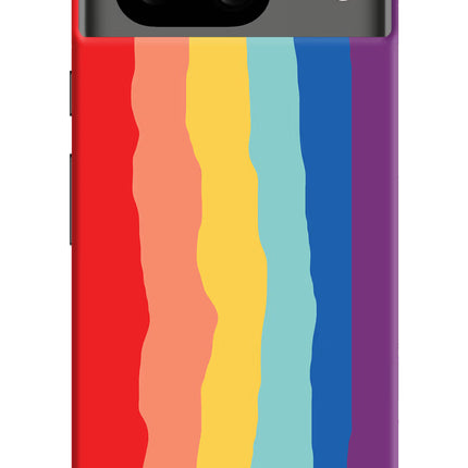 Rainbow Google Pixel 8 Hard Case Back Cover by Casekaro
