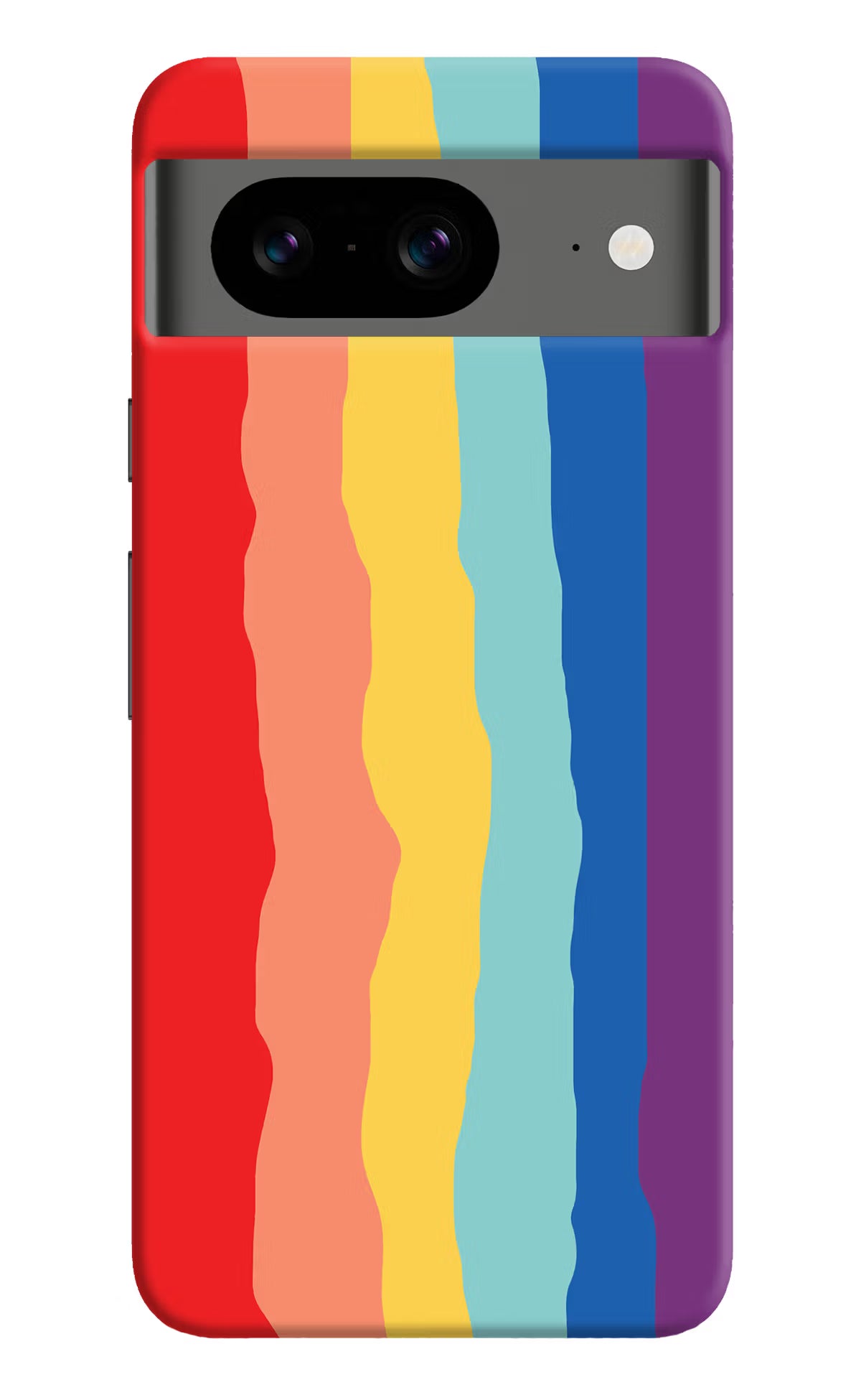 Rainbow Google Pixel 8 Hard Case Back Cover by Casekaro