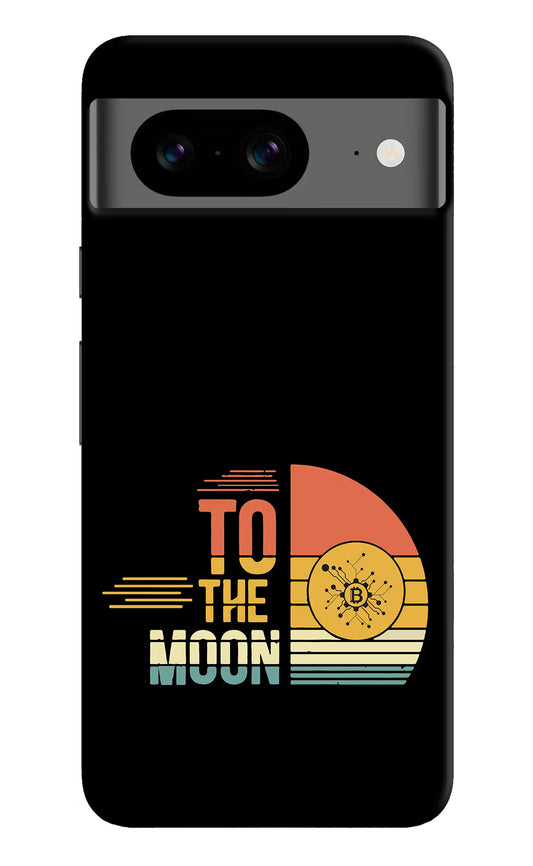 To the Moon Google Pixel 8 Hard Case Back Cover by Casekaro