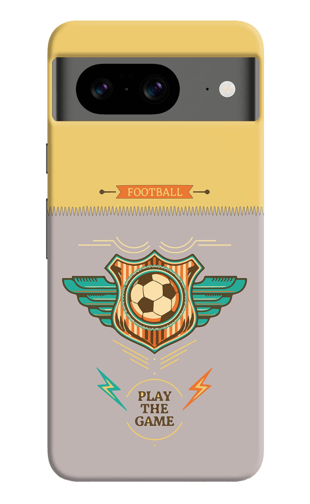 Football Google Pixel 8 Hard Case Back Cover by Casekaro