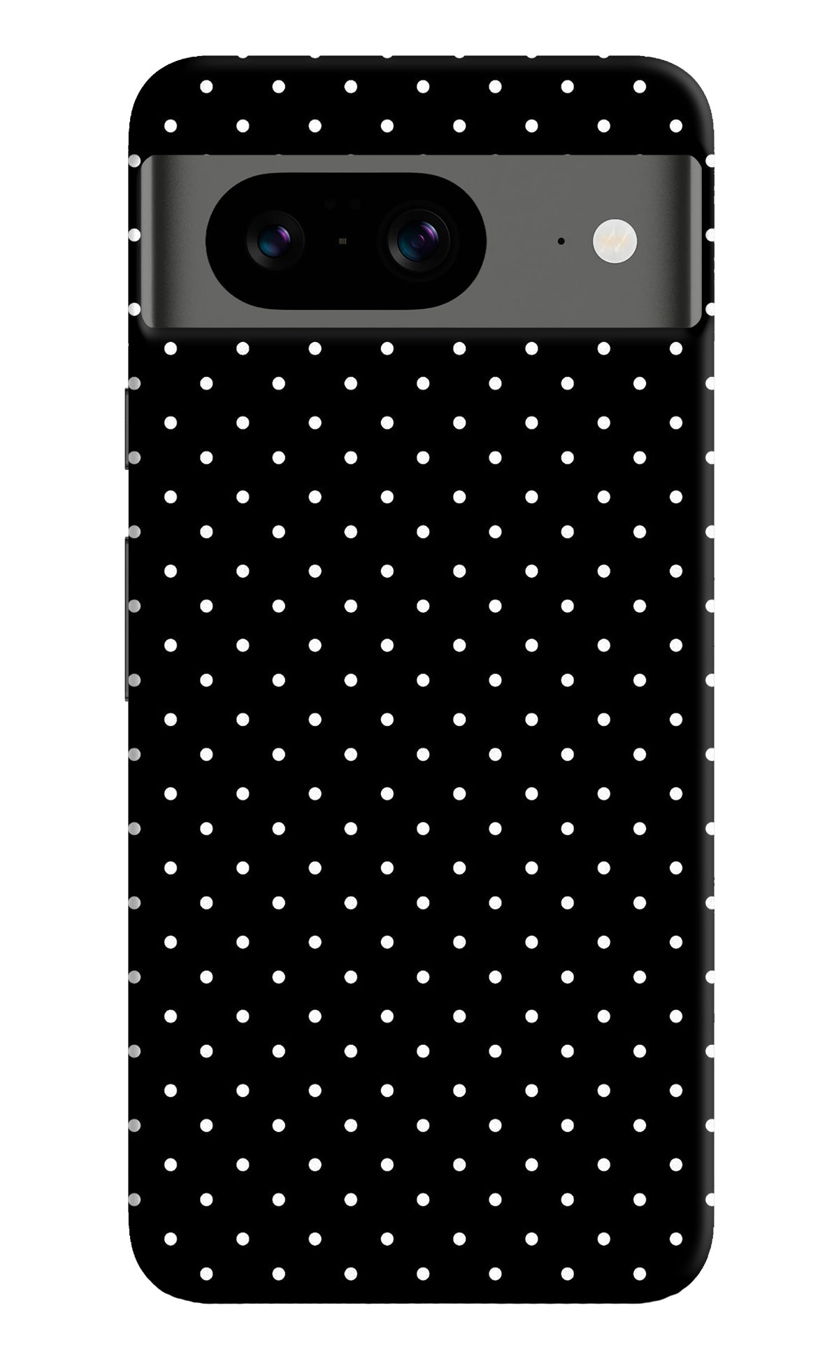 White Dots Google Pixel 8 Back Cover