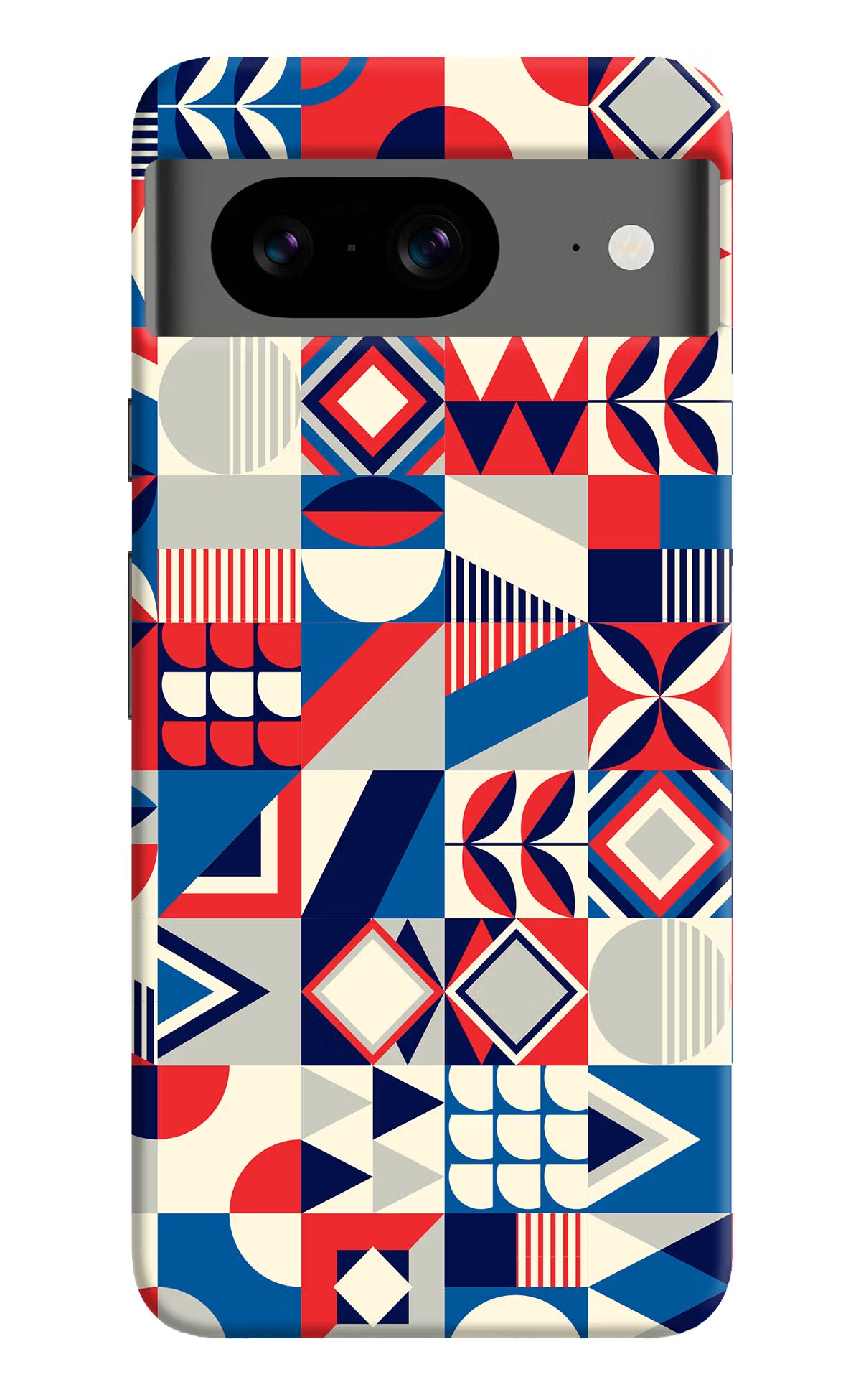Colorful Pattern Google Pixel 8 Hard Case Back Cover by Casekaro